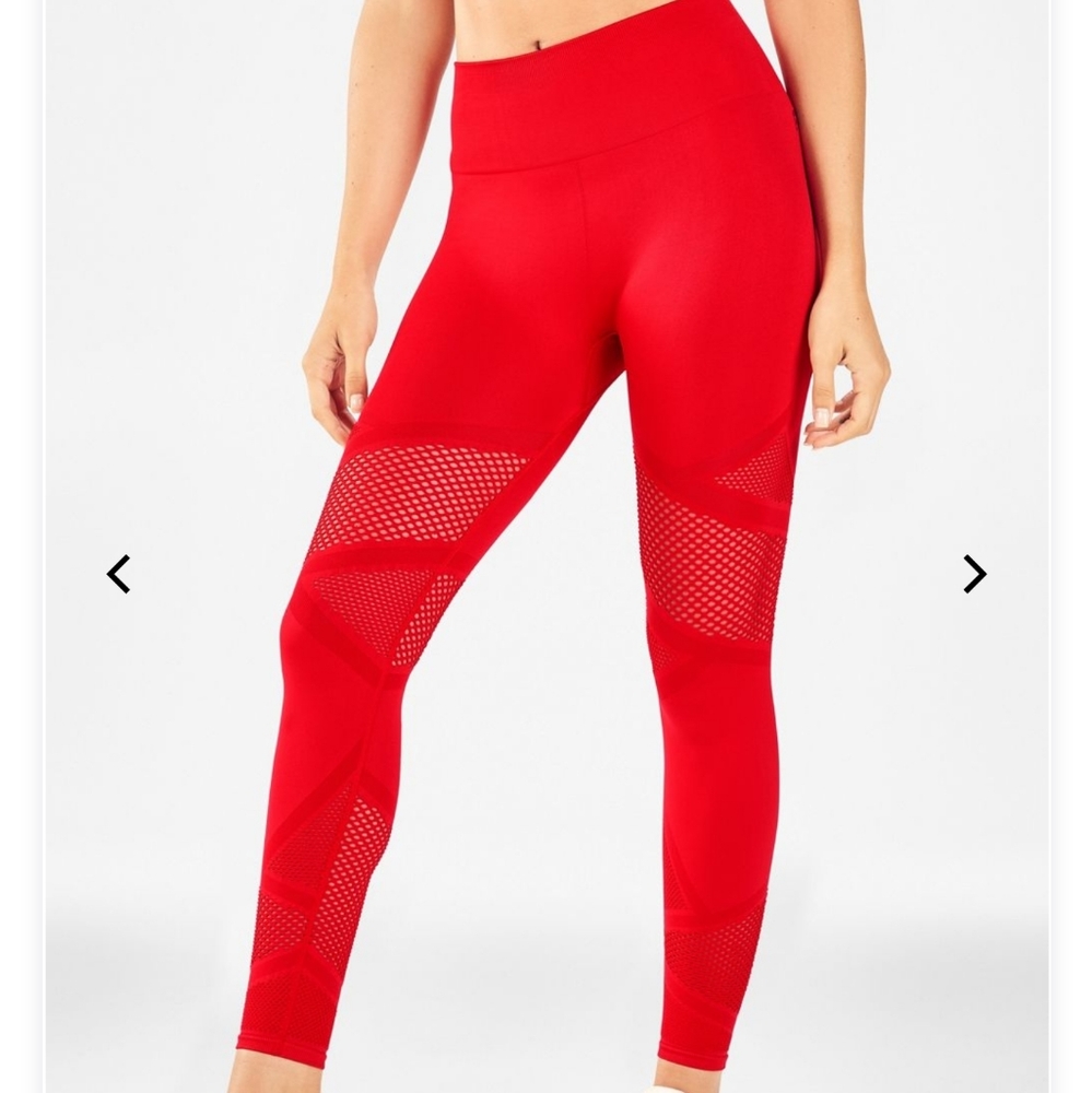 Fabletics Red Leggings